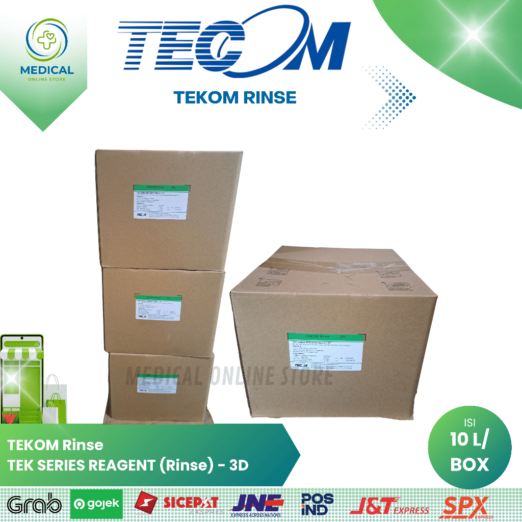 TEKOM / TECOM RINSE -3D REAGENT TECOM 10 LITER