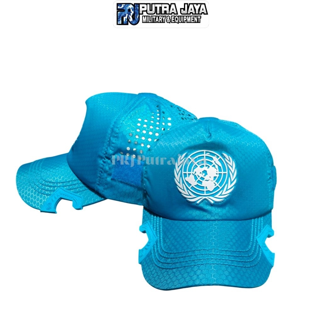 Terbaru Topi Tactical Coak Logo PBB / Topi Laser Punisher Logo United Nations / Topi Laser Motif Taw