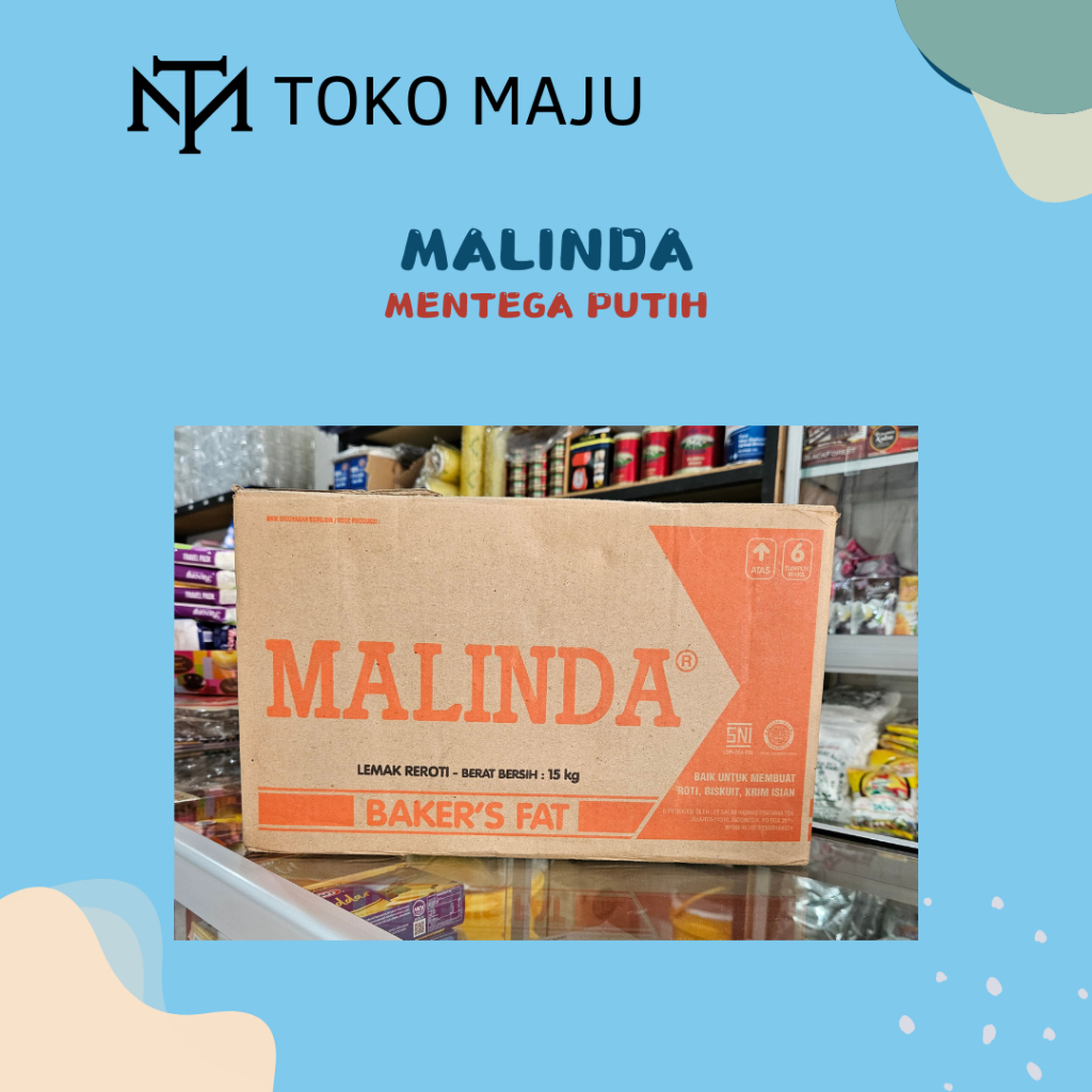 

Malinda Baker`s Fat 15 Kg / Mentega Putih 1 Karton / Shortening
