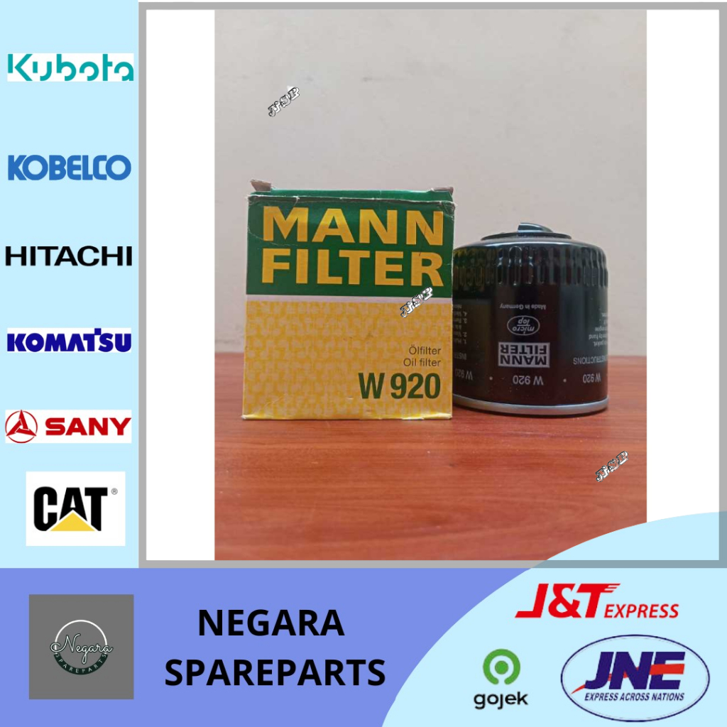 W 920 Oil Filter Mann Filter