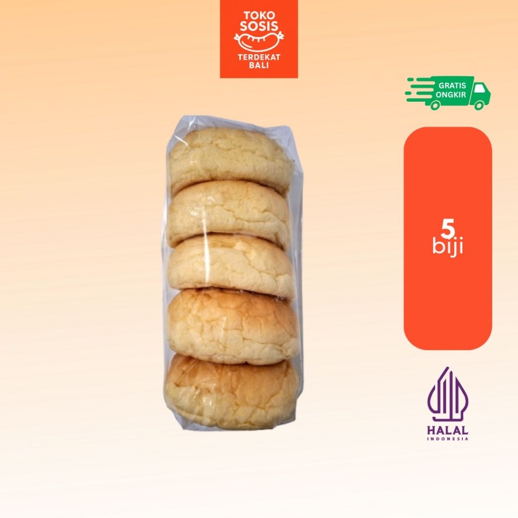 

Roti Bun Wijen Burger Homemade Isi 5 pcs