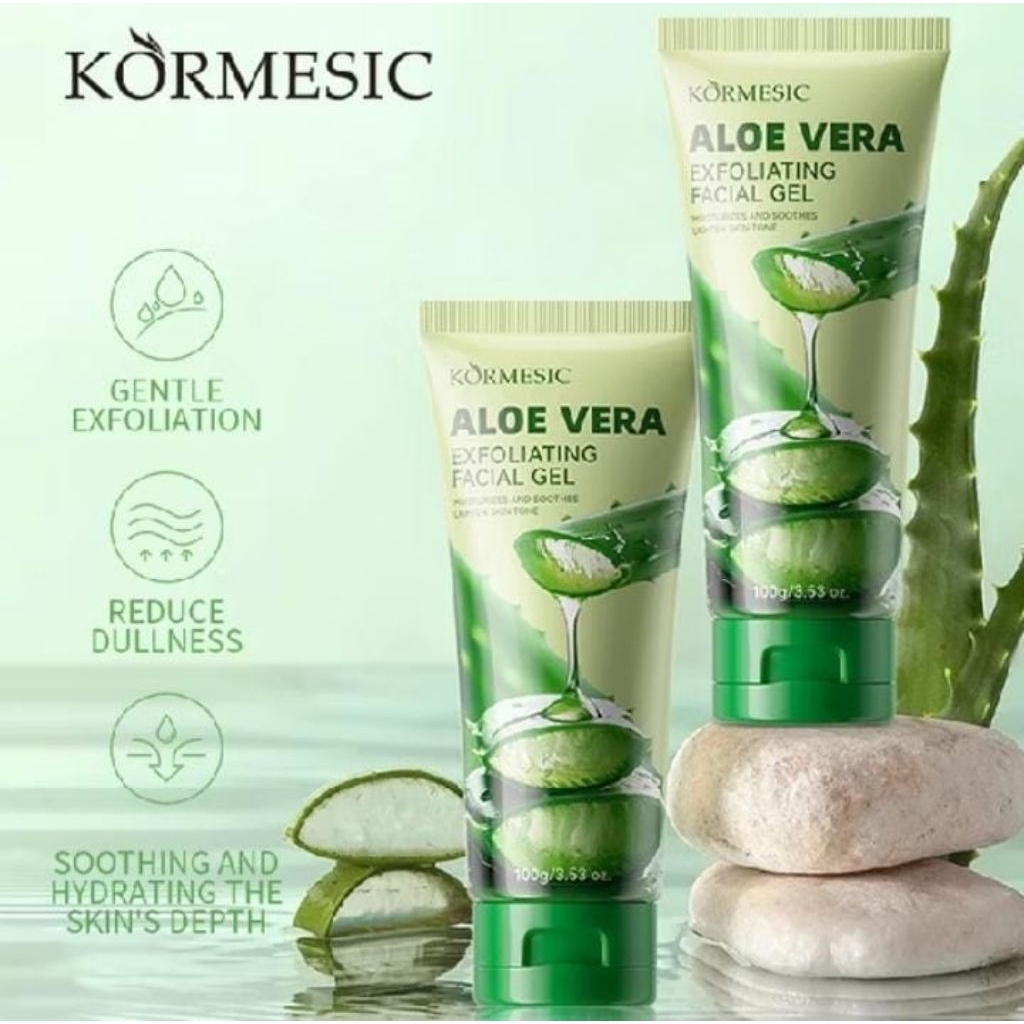 KORMESIC ALOE VERA EXFOLIATING GEL 100gr