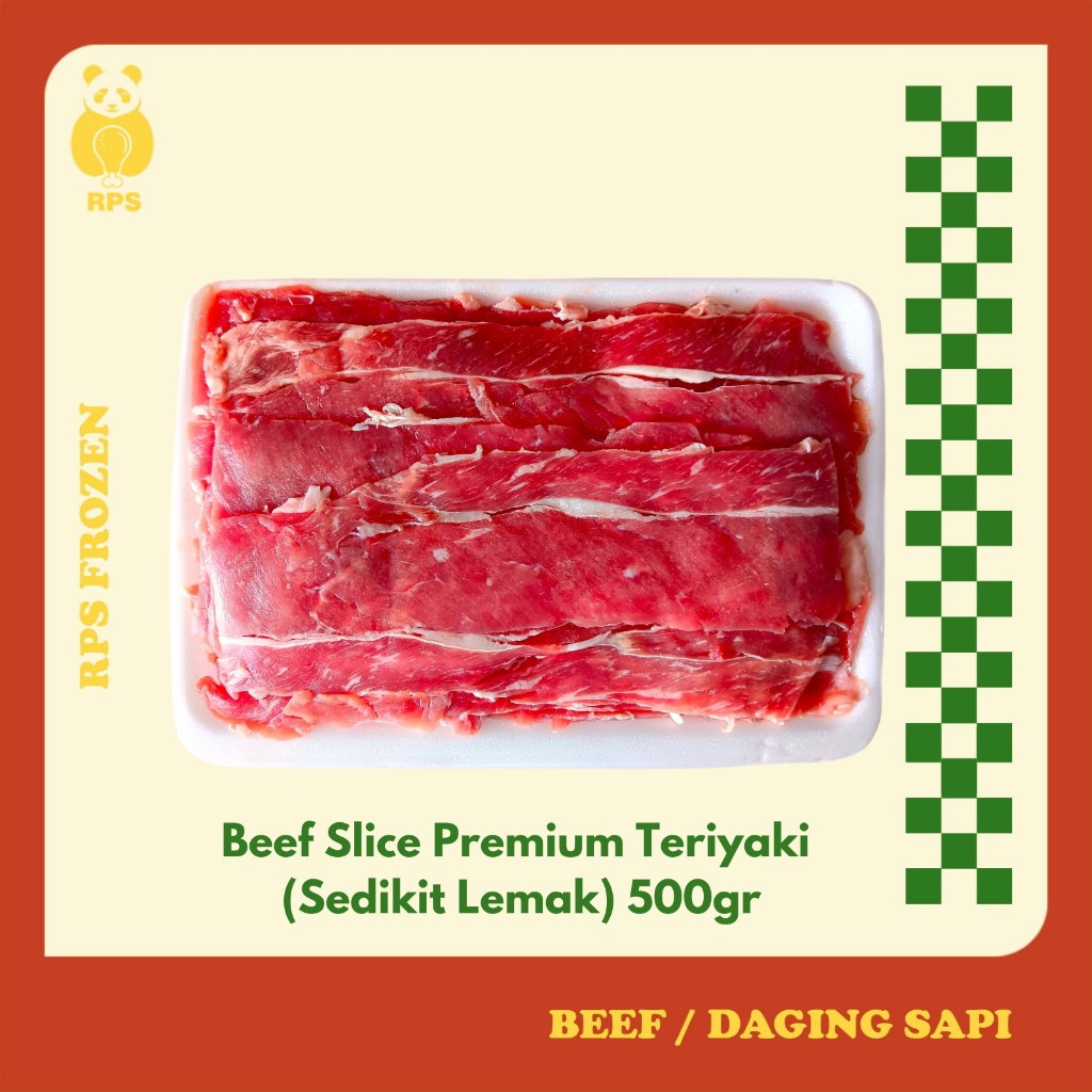 

Slice Teriyaki, Daging Slice Teriyaki 500gr, daging slice, daging grill, daging asap
