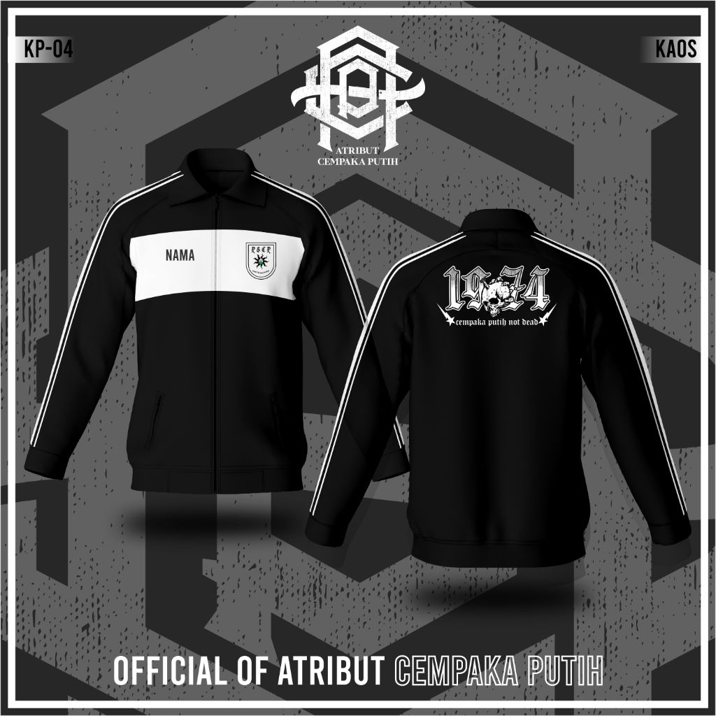 Jaket tracktop pscp terbaru sablon