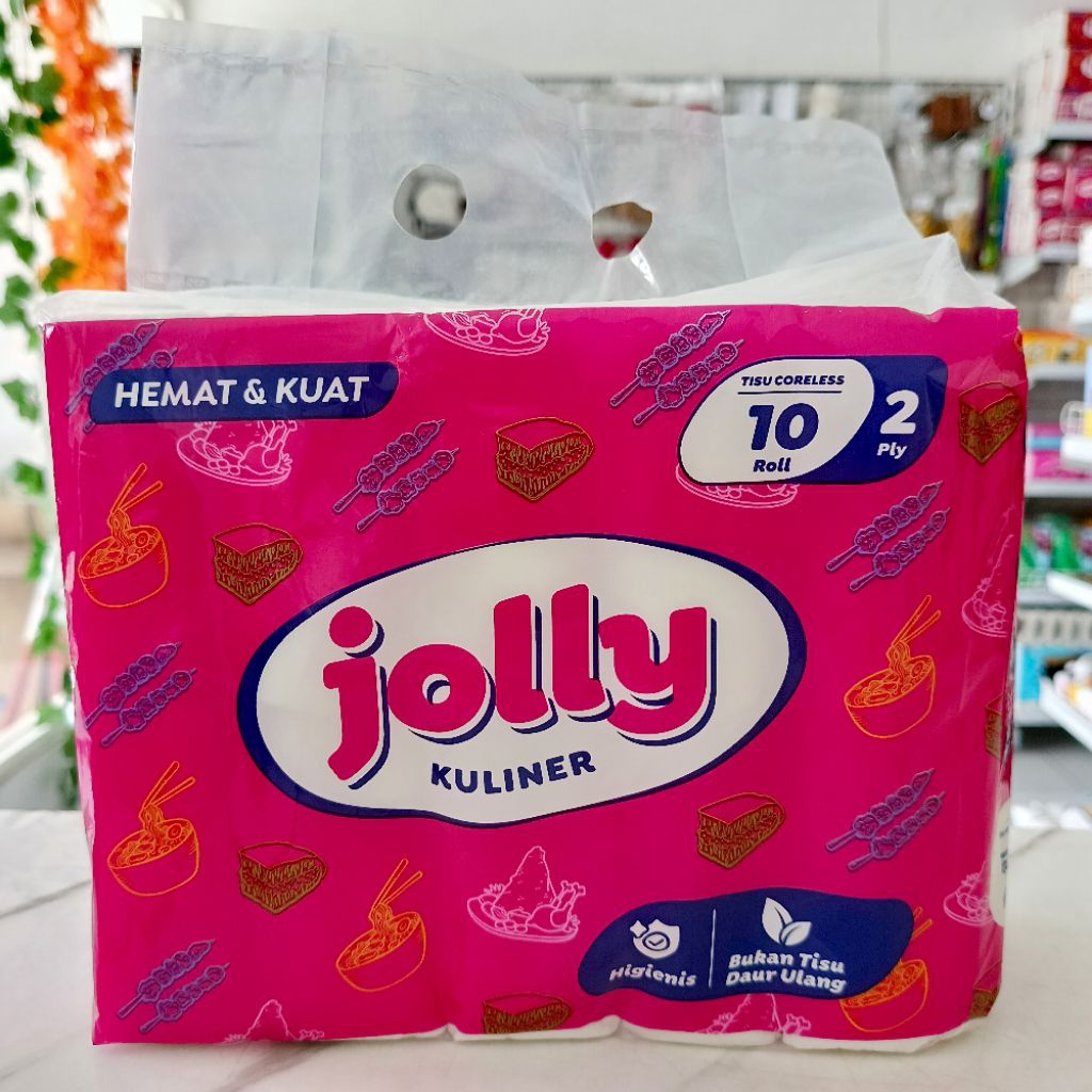 TISU JOLLY KULINER TISU GULUNG 1BALL 10ROL