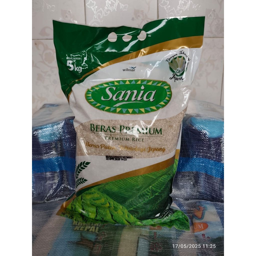 

BERAS SANIA 5KG PREMIUM