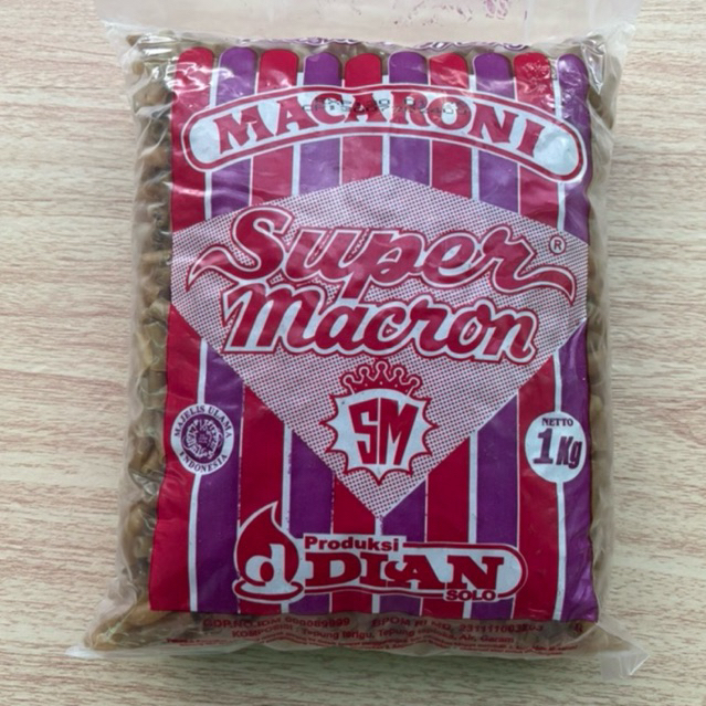 

Makaroni goreng maklor cap super macron dian makroni murah 1000gr