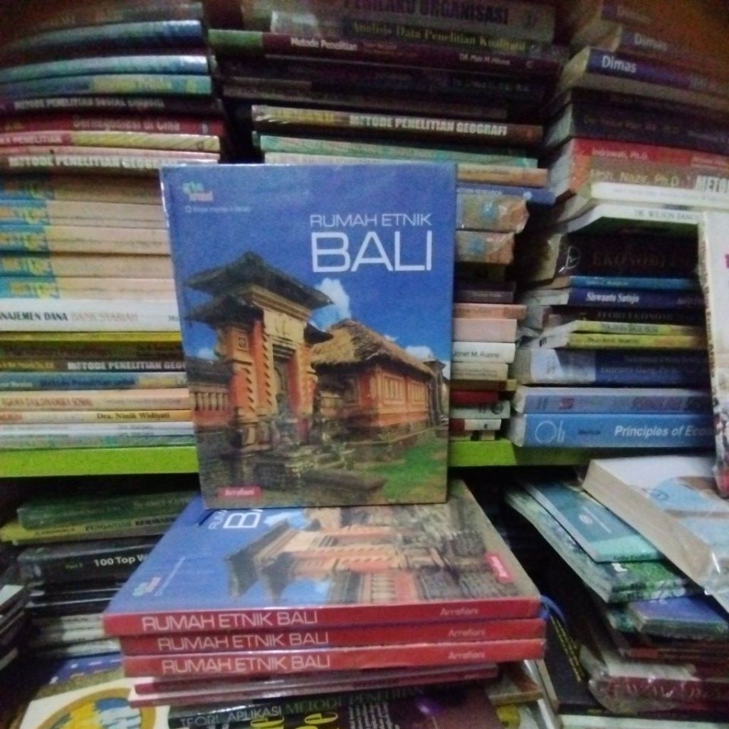 Buku Rumah Etnik Bali kreasi Inspirasi & Desain Arrafiani /Griya Kreasi ORIGINAL