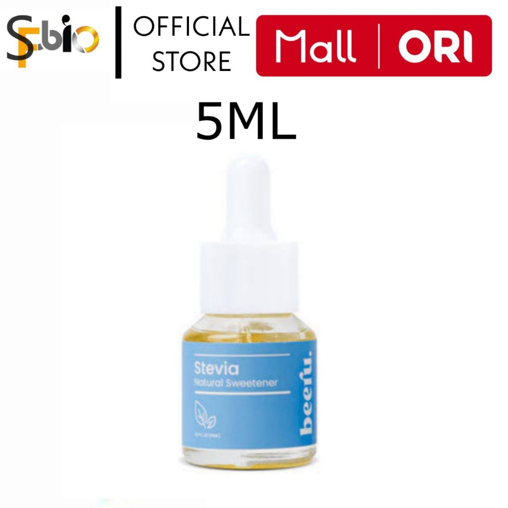 

Beeru Stevia Natural Sweetener - 5 ml Pemanis Alami Alternatif Gula 0 Kalori