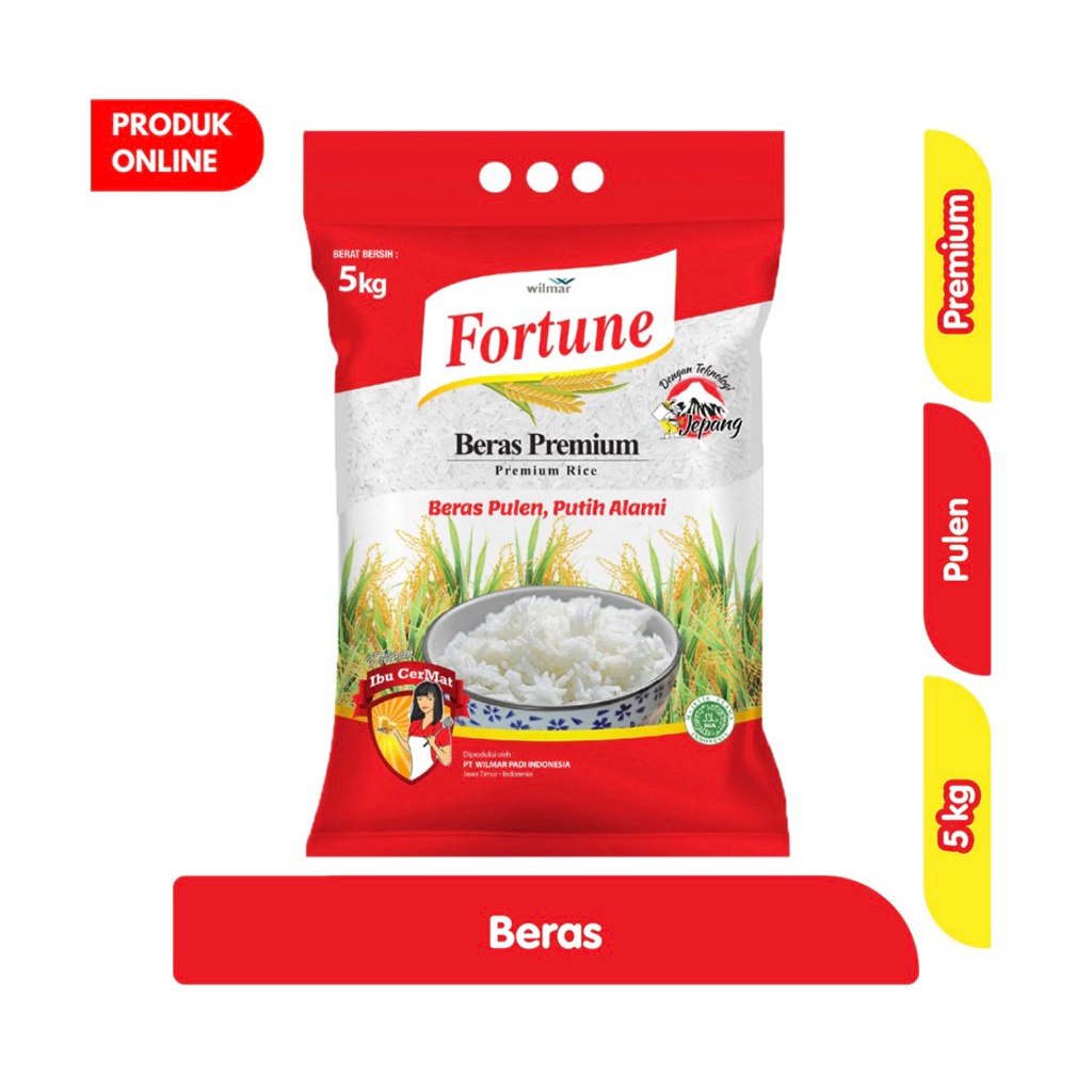 

Fortune Beras Pulen Premium 5kg