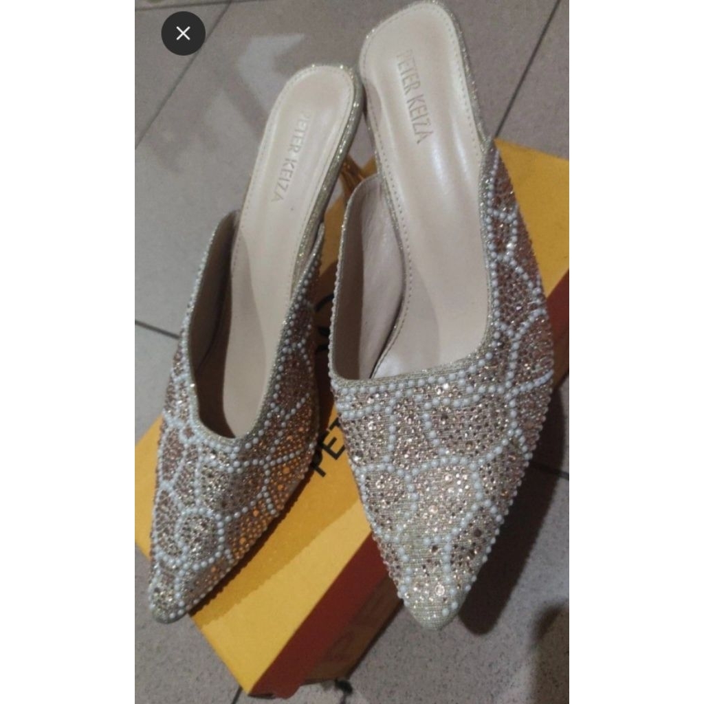 Sepatu Pesta blink-blink Peter Keiza