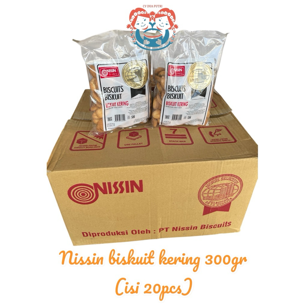 

Nissin Biskuit Kering Monde Biscuits Cracker 300gr (kemasan dus isi 20) untuk asul asul hajatan khitanan parcel hampers