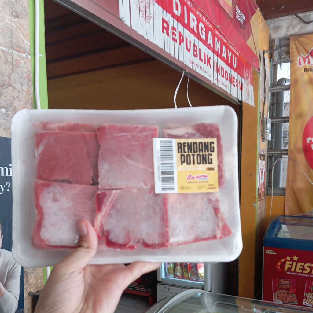 

Daging rendang potong