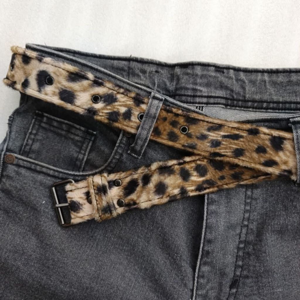 Belt Leopard Unisex Pria Wanita / Ikat Pinggang Leopard / Gesper Leopard