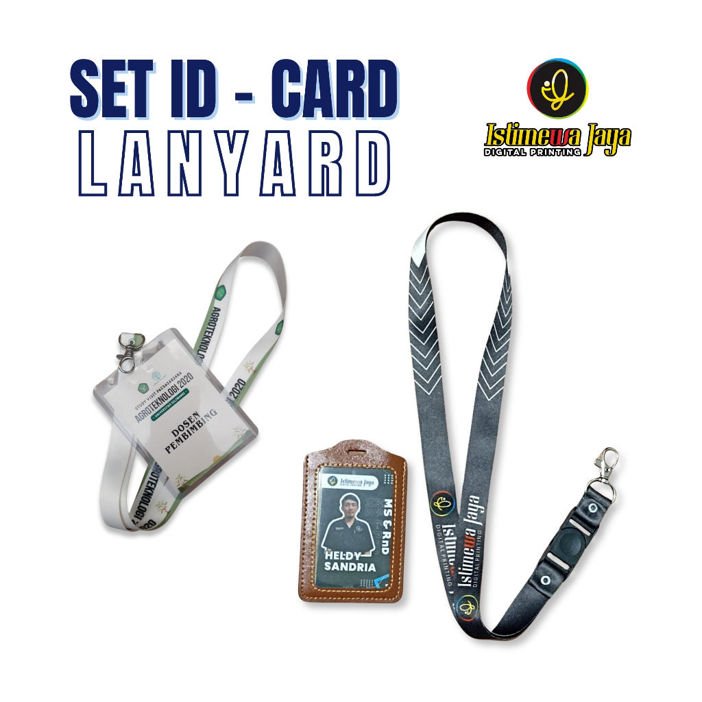 

ISTIMEWA DIGITAL PRINTING - Set Id Card+Lanyard Custom