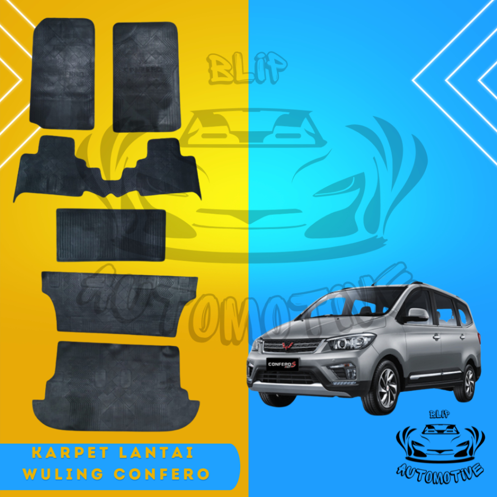 Karpet Lantai WULING CONFERO Karet / Karpet Mobil Karet WULING CONFERO