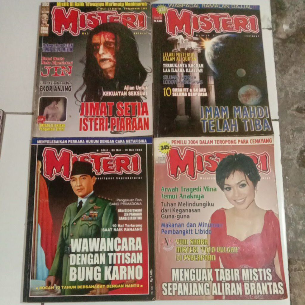 Majalah Misteri ( Original ) #Random