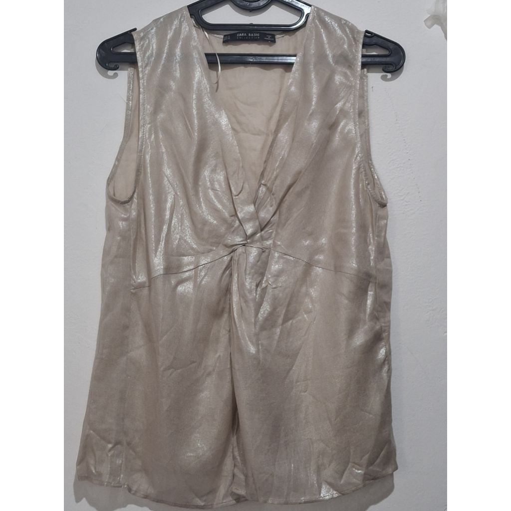 Zara basic blouse | baju wanita Zara Basic