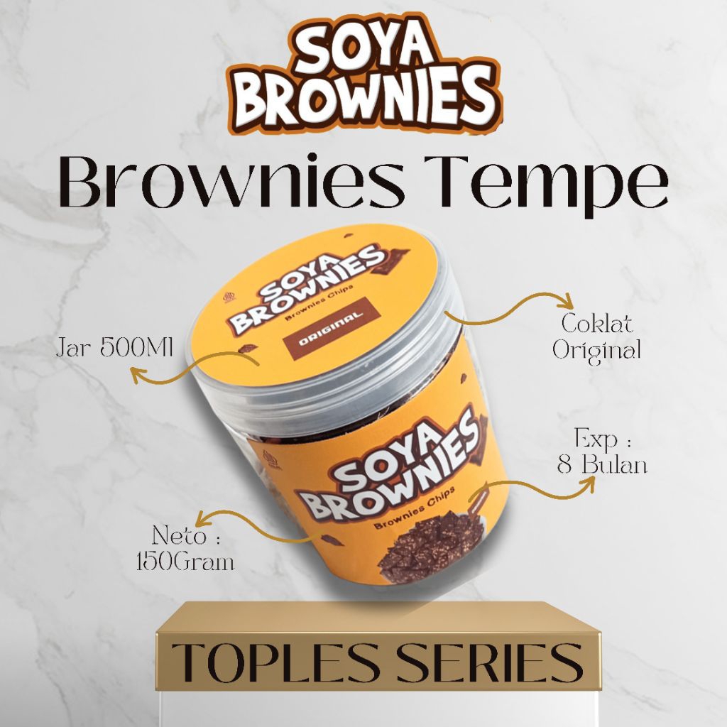 

Botem Brownies Tempe 150Gram
