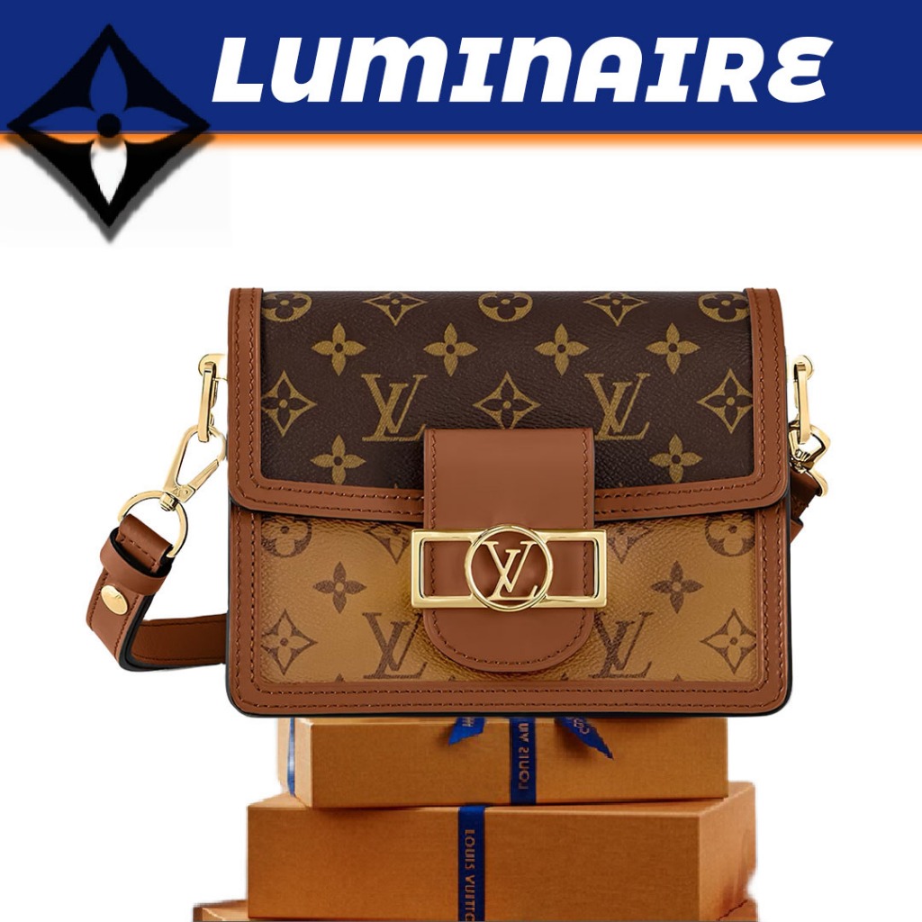 2023 New LV DAUPHINE Ladies Casual Shoulder Strap Messenger Shoulder Bag
