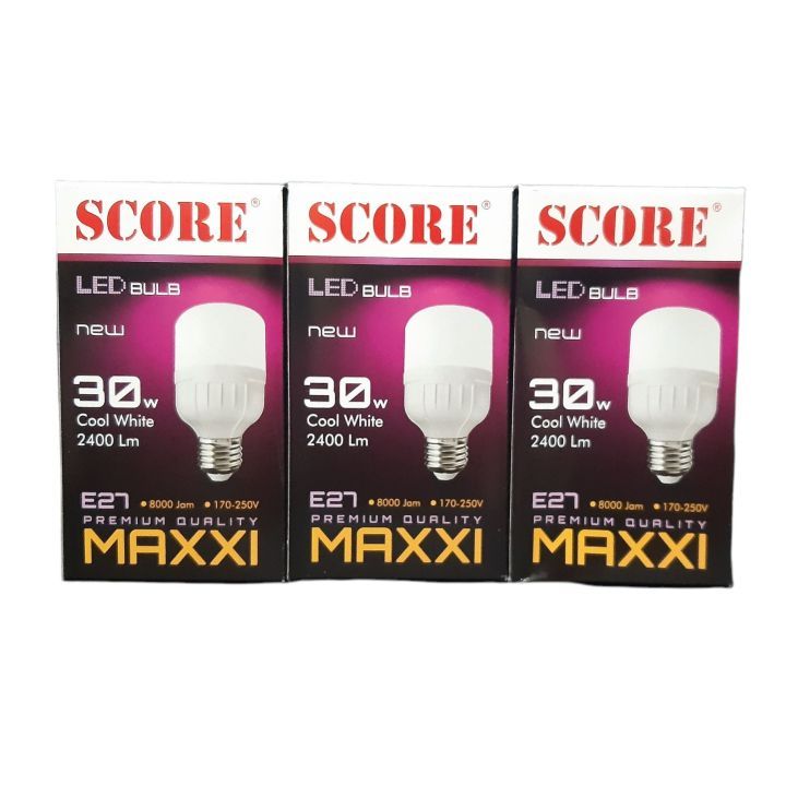 Score Lampu LED Bulb/GARANSI