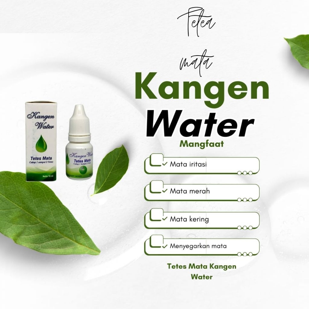 Tetes mata kangen water