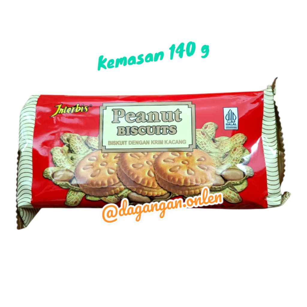 

Interbis Peanut Crackers 140g