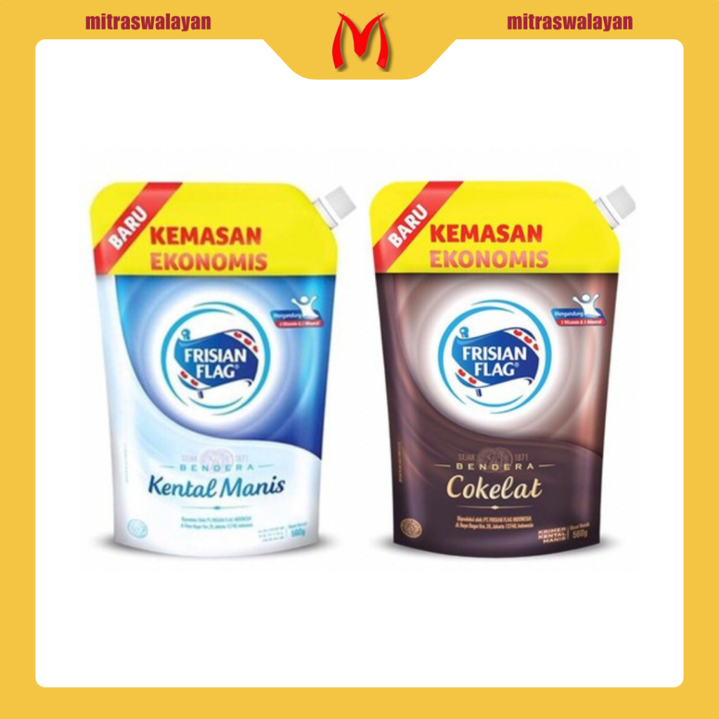 

FRISIAN FLAG Susu Kental Manis Kemasan Pouch 560 gr