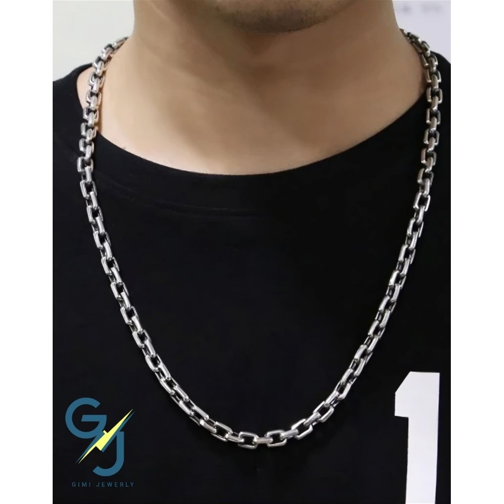 KALUNG RANTAI JEFRI NICHOL TITANIUM ANTI LUNTUR