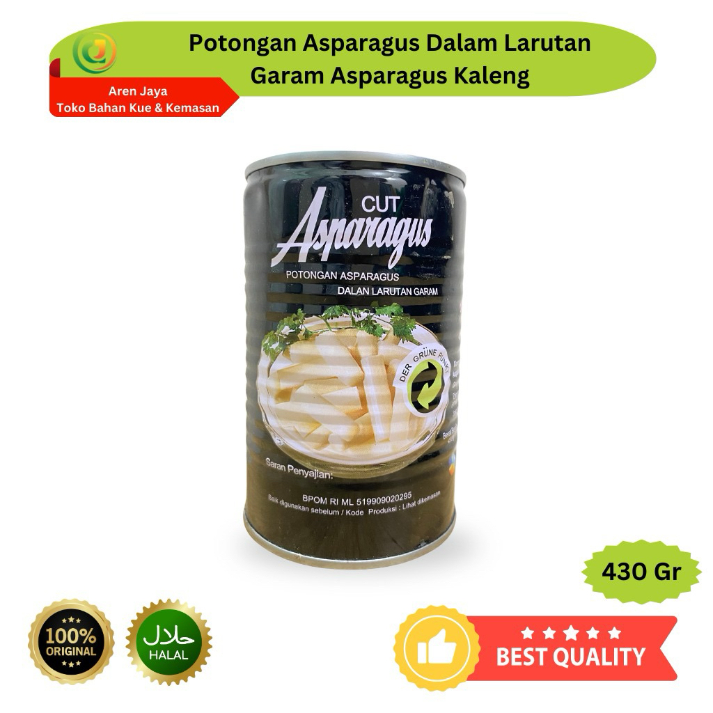 

FYF Asparagus Cut Asparagus Potong Kaleng 430 Gram Original