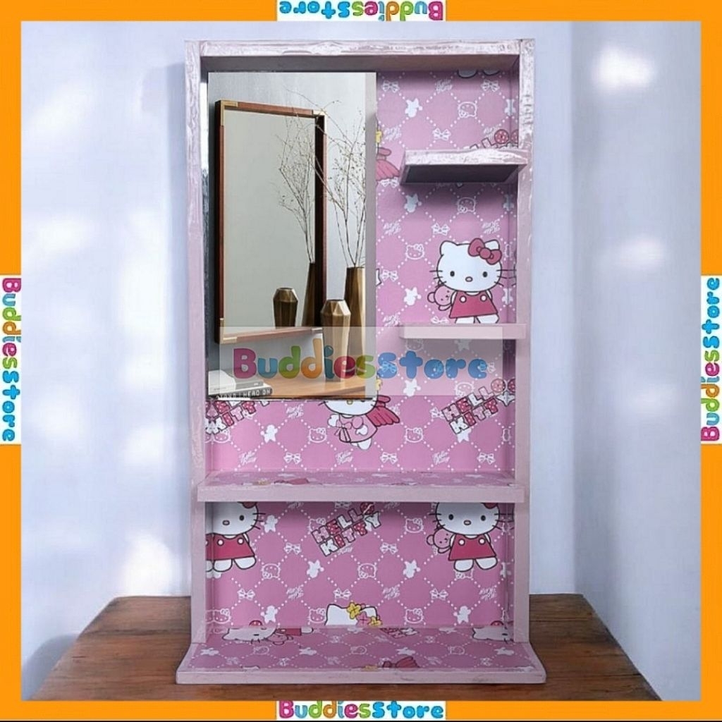 RAK KOSMETIK SLIM MINIMALIS - RAK MAKE UP GANTUNG TERMURAH