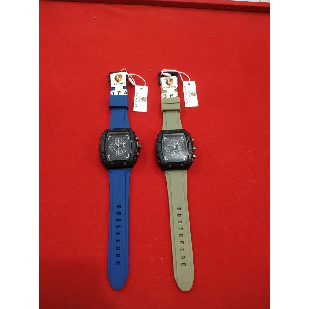 Jam Tangan Pria Leopard 8018