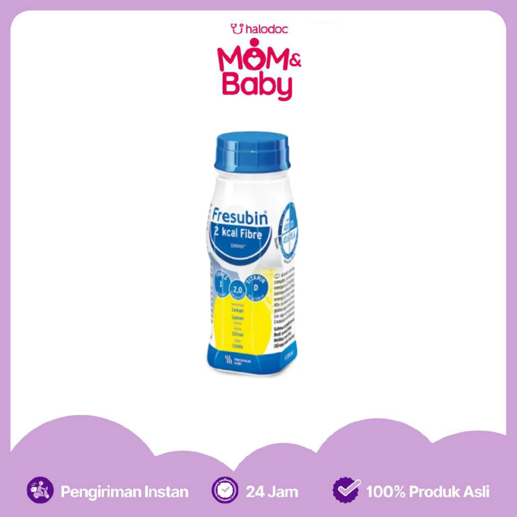 

Fresubin 2 Kcal Fibre Drink Rasa Lemon 200 ml
