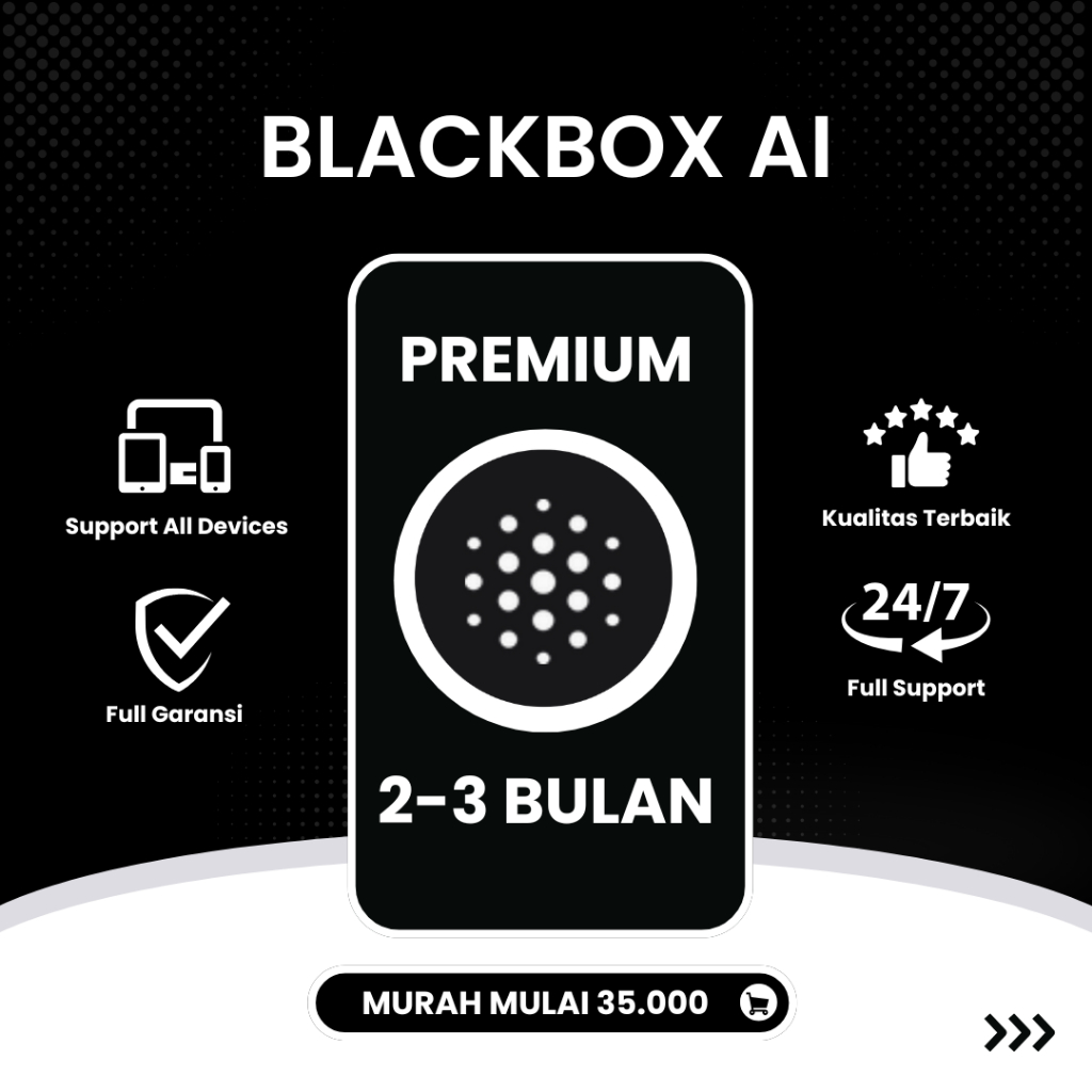BLACKBOX AI PREMIUM PRO 3 BULAN PRIVATE FAST SERVICE