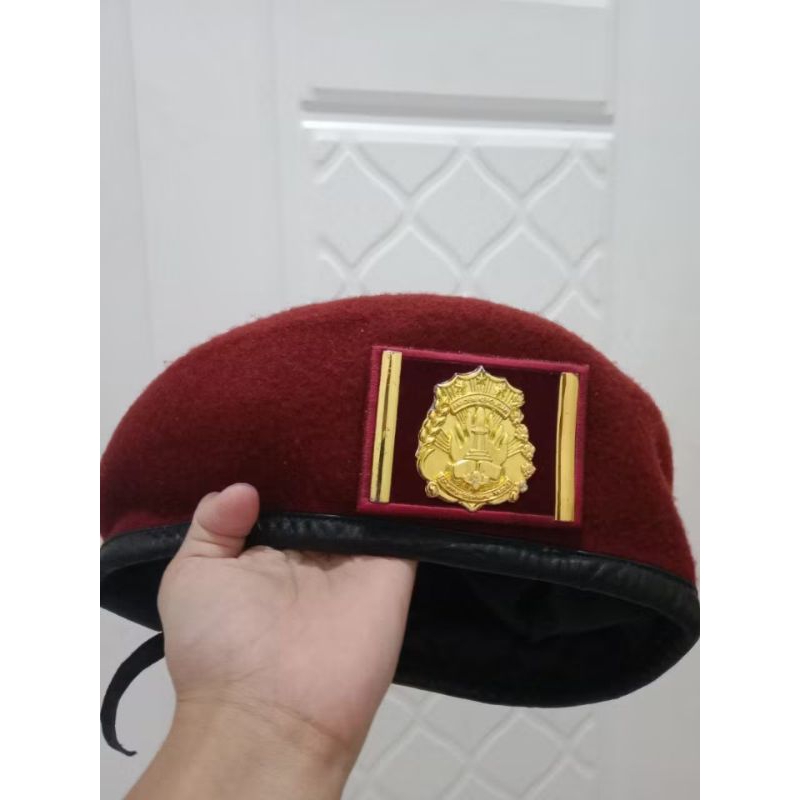 Baret Taruna Akpol Akademi Kepolisian Asli Jatah Set Pesenan 33 Pcs