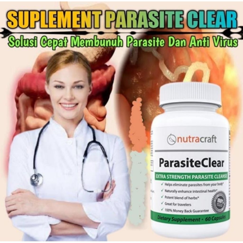 Obat Parasite Tubuh ParasiteClear Supplement