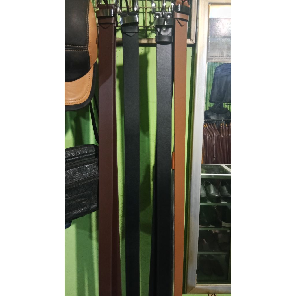 Ikat pinggang pria || Sabuk ikat pinggang kulit asli Garut || Kulit asli 100%