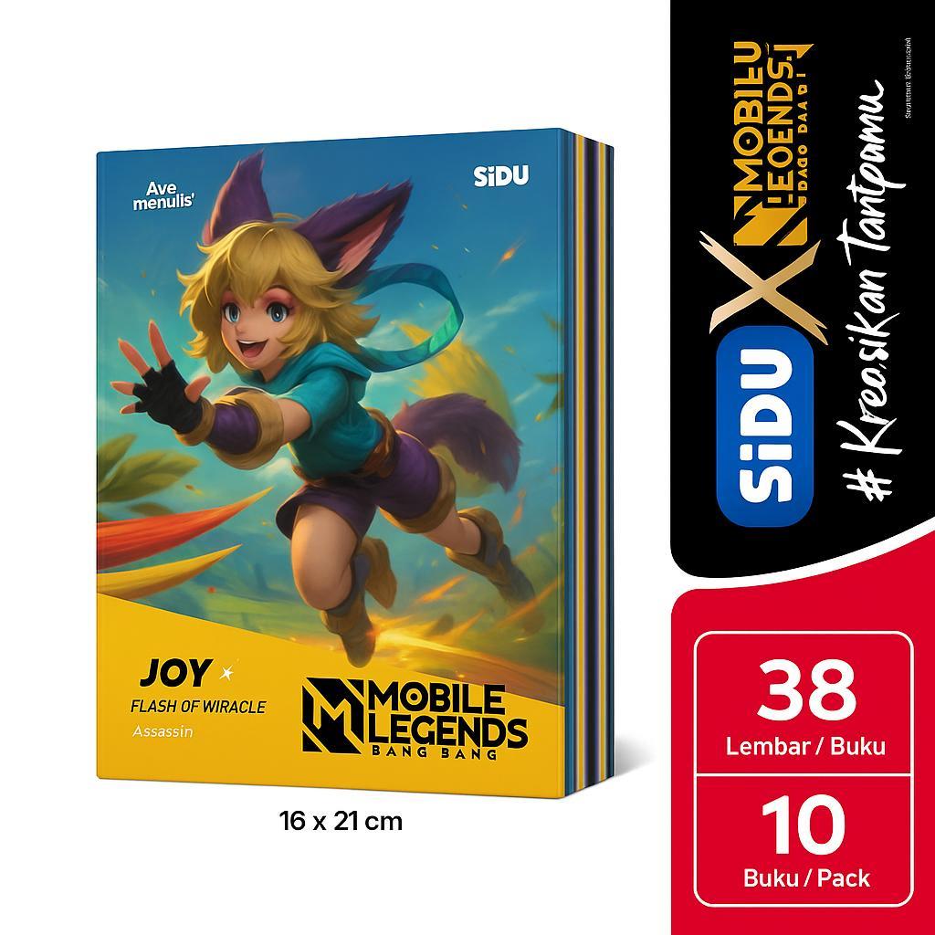 

BUKU TULIS ANAK SEKOLAH SIDU 38 VERSI MOBILE LEGENDS 38 LEMBAR ISI 10