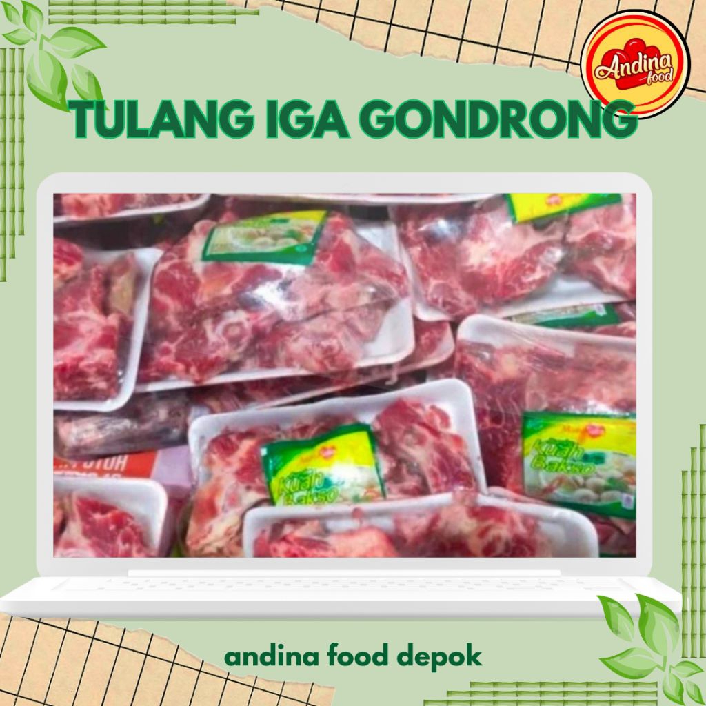 

TULANG SOP IGA GONDRONG TULANG SAPI 500 GRAM DAN 1 KG
