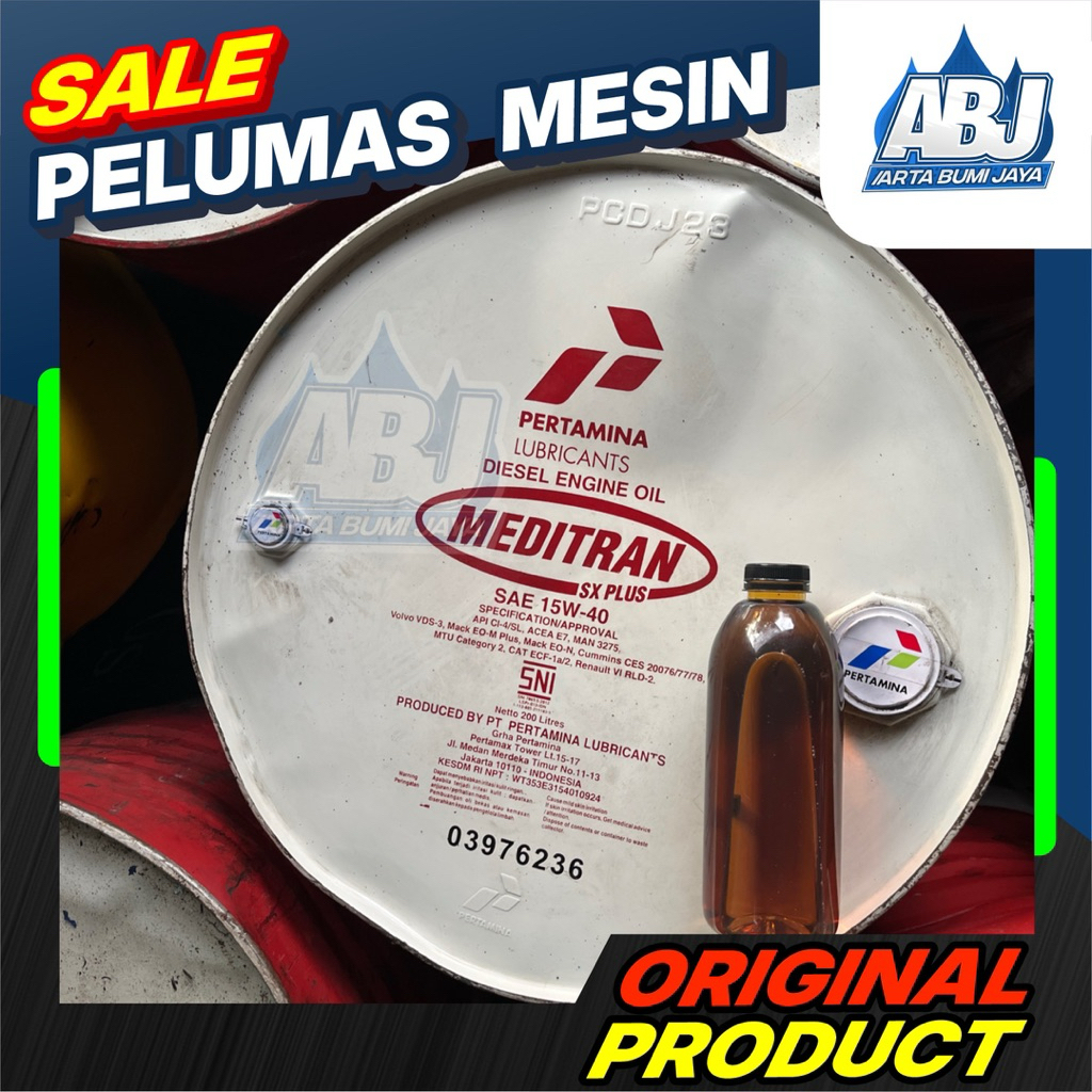 Oli Meditran SX Plus Curah Drum Original