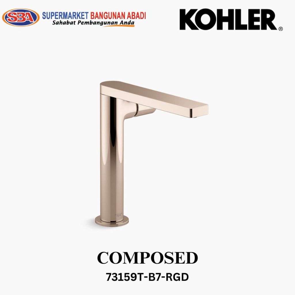 Composed Kohler | 73159T-B7-RGD | Kran Wastafel Kohler