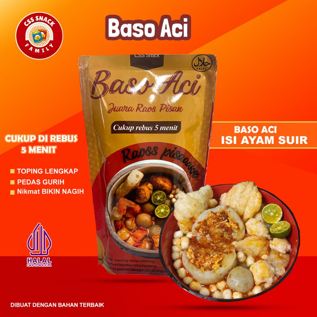 

BASO ACI ISI AYAM SUIR PEDAS TOPING LENGKAP pedass jumbo