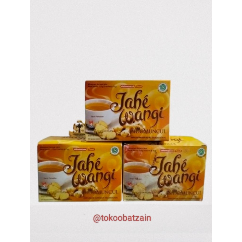 Jahe Wangi Sidomuncul / Jahe Sachet / Minuman Jahe