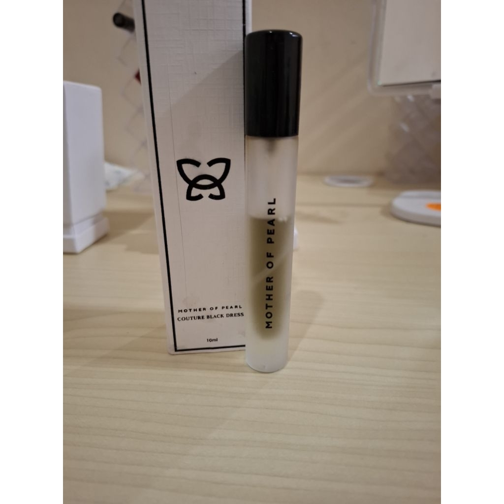mother of pearl couture black dresses preloved parfum