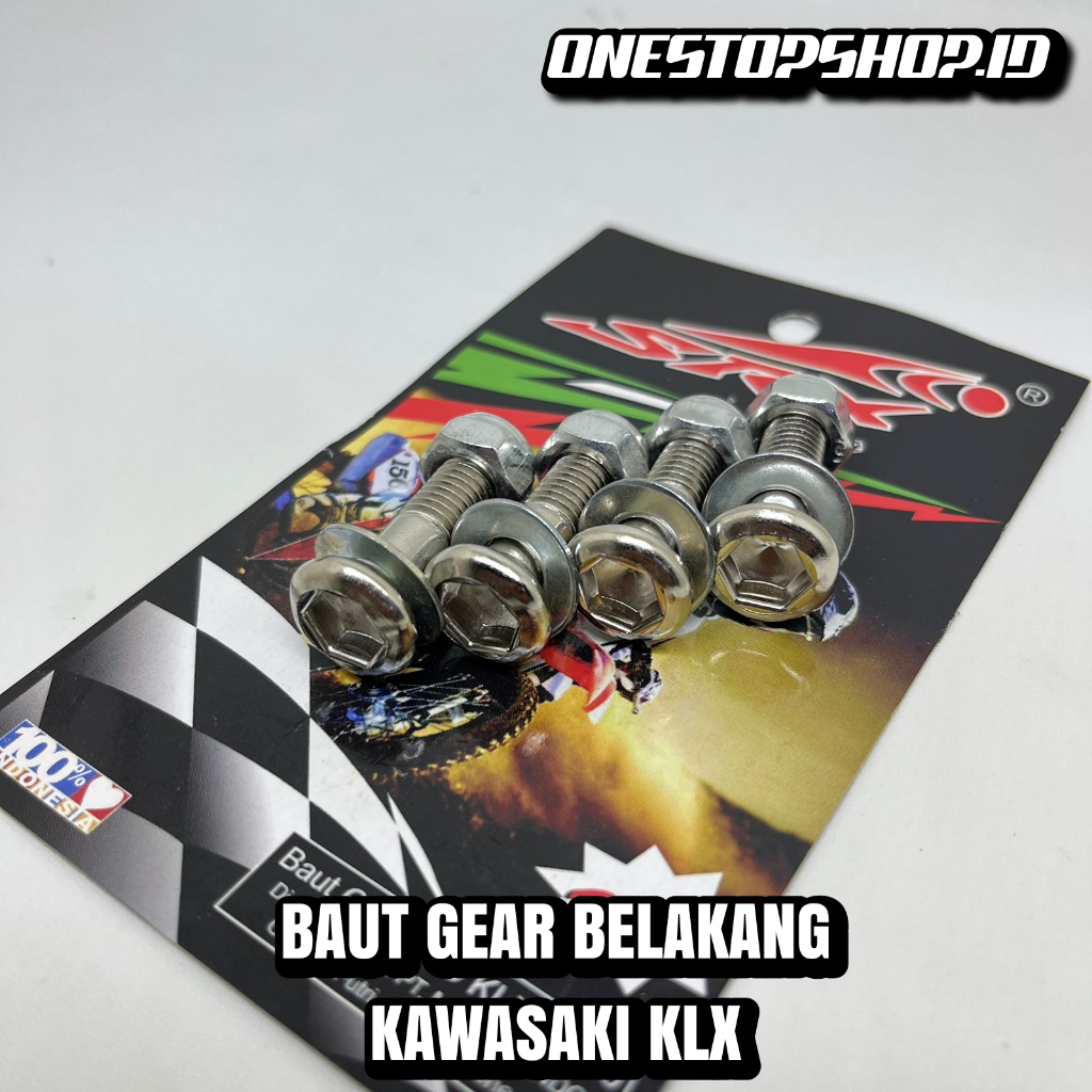 BAUT GEAR CRF KLX GEAR BELAKANG CRF/BAUT GEAR KLX BF/BAUT GEAR BELAKANG DTRACKER