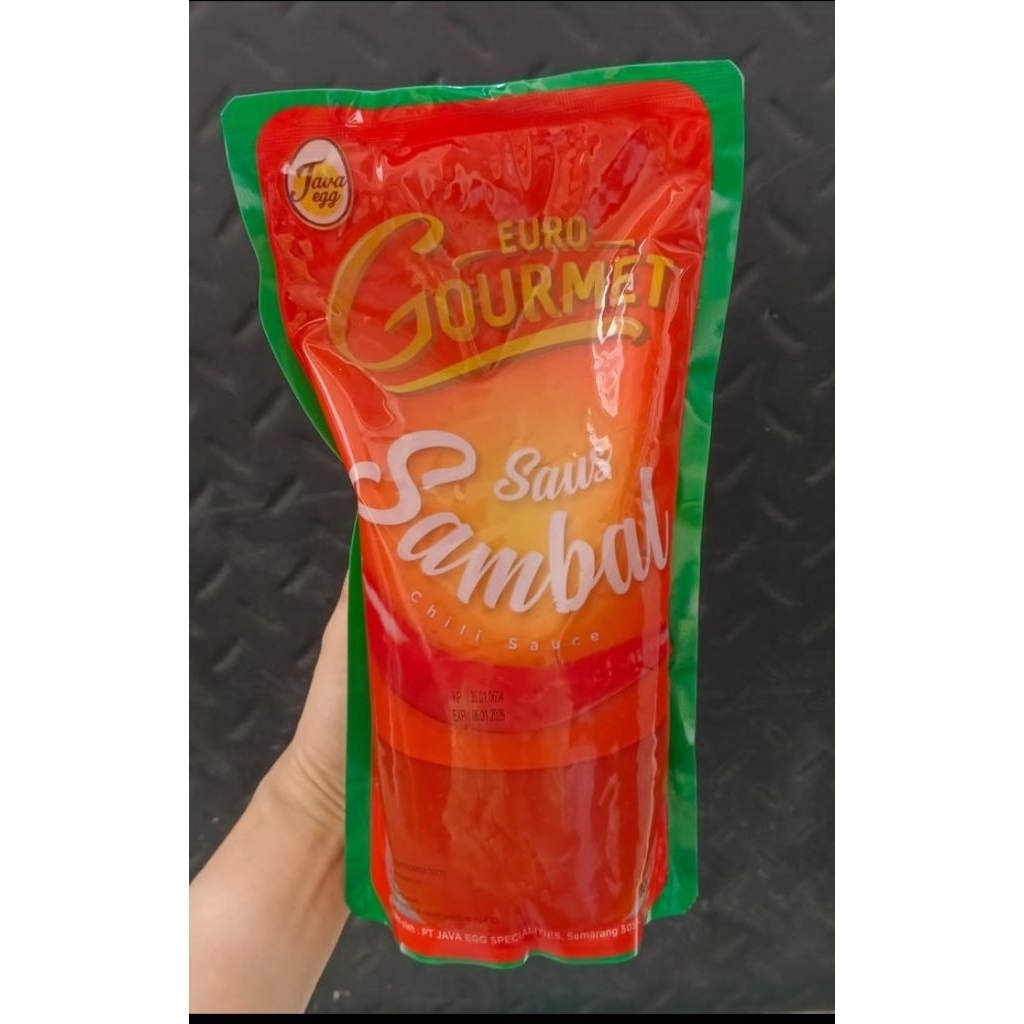 

Euro Gourmet Saus Sambal 1KG
