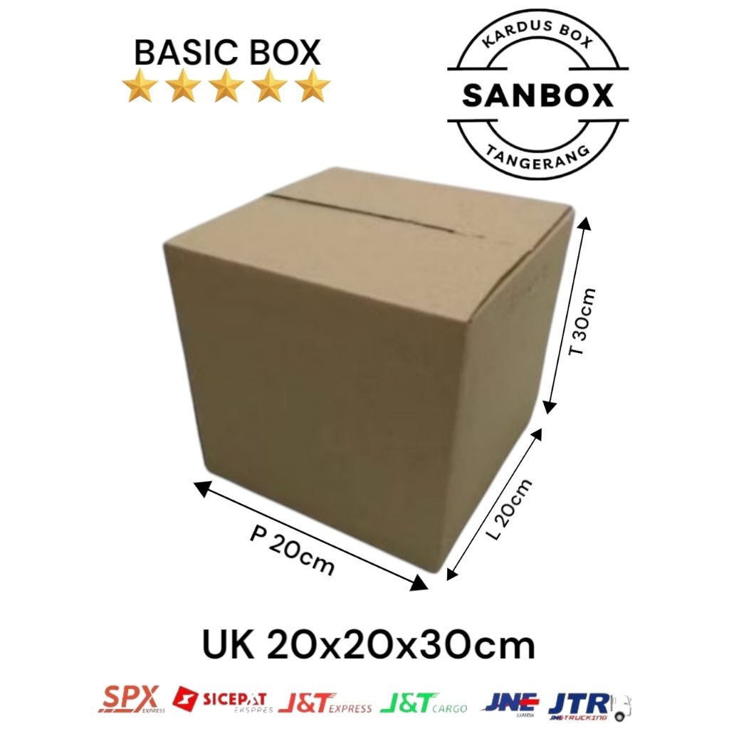 

Kardus Box Polos Uk 20x20x30cm