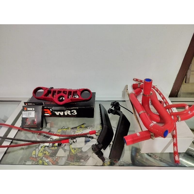 selang samco ZX25R ZX25RR ZX4RR merah