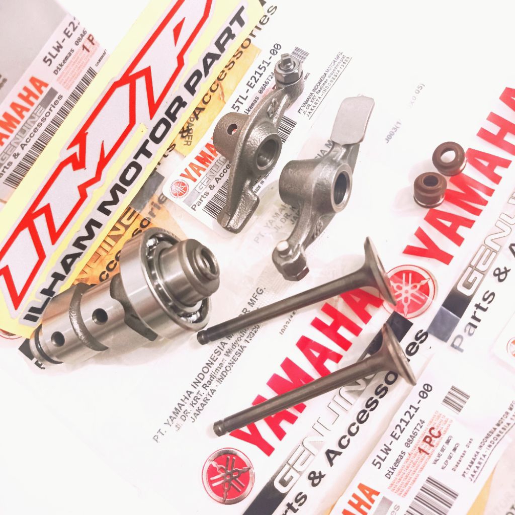 NOKEN AS + PELATUK + KLEP SET + SEAL KLEP MIO M3 MIO Z SOUL GT 125