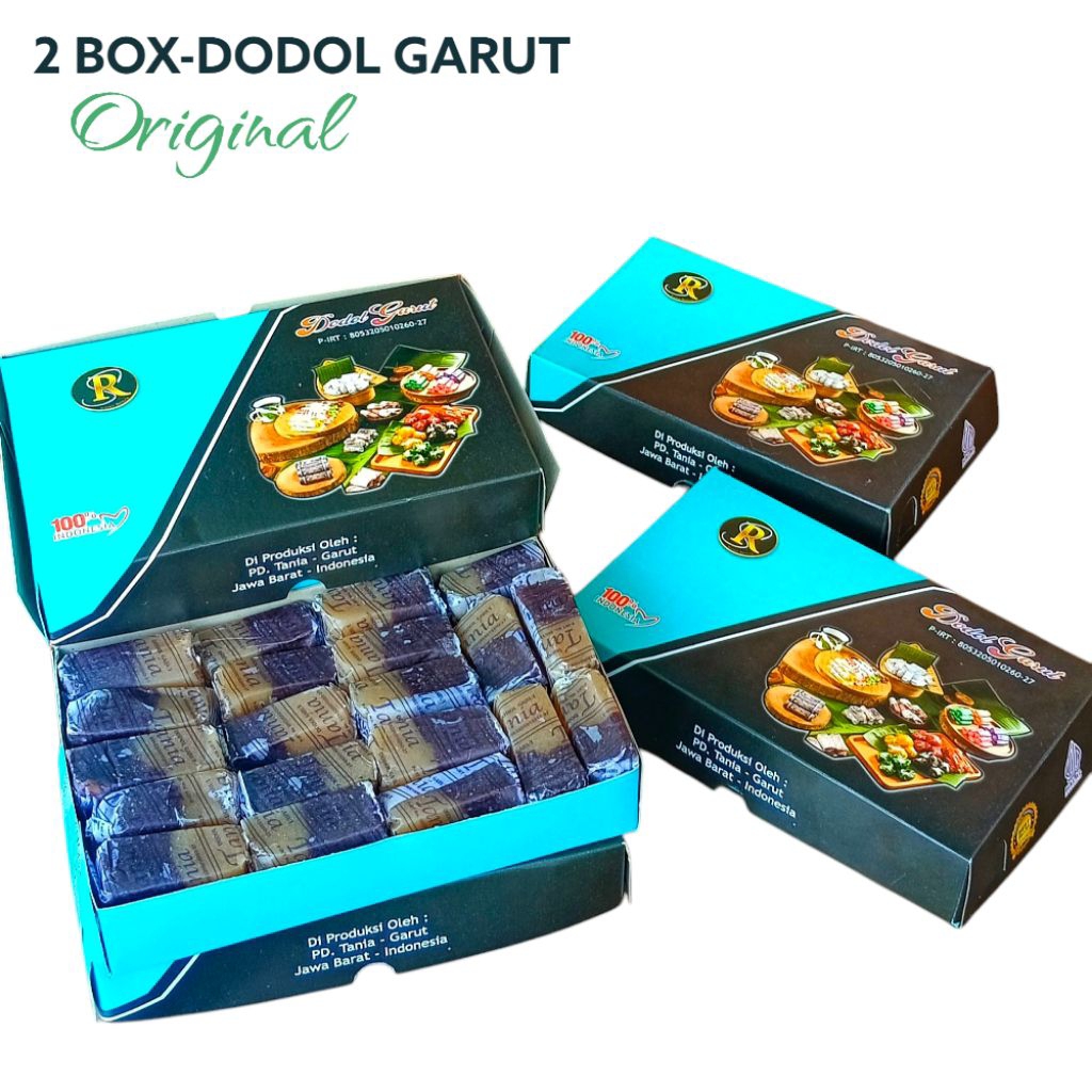 

2Box dodol garut original-oleh oleh cemilan manis